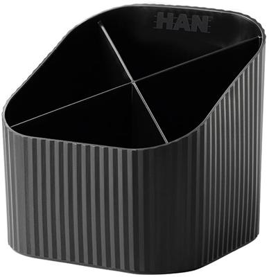 HAN Re-X-LOOP 17238-913 Pennenkoker Zwart Aantal vakken: 4