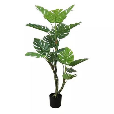 Monstera 3-stam 135 cm kunstplant Buitengewoon de Boet - Buitengewoon de boet