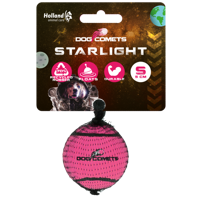 Dog comets Starlight Tennisbal S Roze 1st - thumbnail