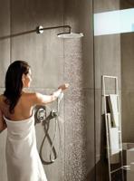 Hansgrohe Croma hoofddouche 280 1jet EcoSmart 9 l/min mat wit 26221700 - thumbnail