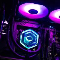 Cooler Master MasterLiquid 360 Atmos ARGB zwart - thumbnail