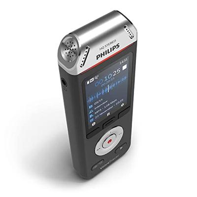 Philips DVT2110 VoiceTracer Audiorecorder Zwart/Zilver