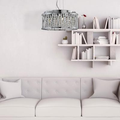 Searchlight Designvolle hanglampElise Ø 35cm - 8334-4CC