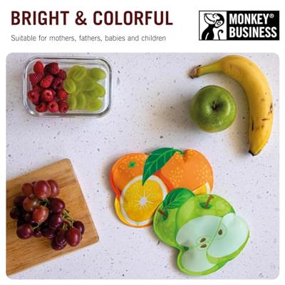 Monkey Business Koelelementen set van 2 - Fruit