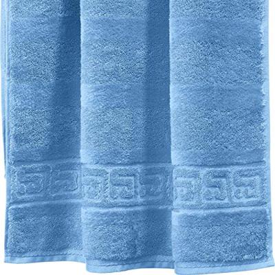 Cawö Cawö Noblesse Uni Badhanddoek Lichtblauw