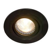 Steinhauer Zwarte inbouwspotRound - 7304ZW - thumbnail