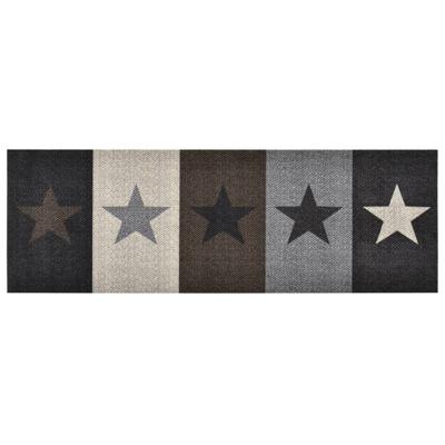 VidaXL Keukenmat wasbaar star 45x150 cm VidaXL Keukenmat wasbaar star 45x150 cm