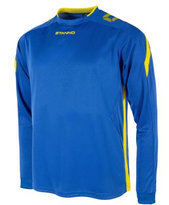 Stanno 411003 Drive Match Shirt LS - Royal-Yellow - XXXL