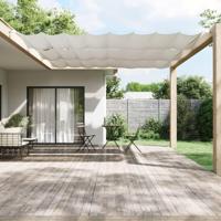 VidaXL Luifel verticaal 180x1000 cm oxford stof wit - thumbnail