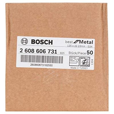 Bosch Accessoires 1 Fiberschuurschijf 100 R444, Expert for Metal , K80 - 2608606919 Bosch Accessoires 1 Fiberschuurschijf 100 R444, Expert for Metal , K80 - 2608606919