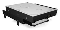 ICY BOX IB-AC652 interne inbouwframe (5,25 inch grootte) voor meerdere 2,5 inch en 3,5 inch harde schijven en SSD, staal, zwart - thumbnail