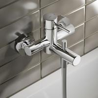 Hotbath Buddy Opbouw Badmengkraan 030 - Chroom - thumbnail