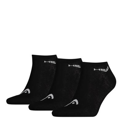 Head 3-pack Unisex Sneaker Sock Black-35-38