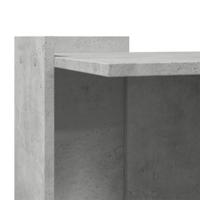 VidaXL Kattenbakkast 42x42x51 cm bewerkt hout betongrijs - thumbnail