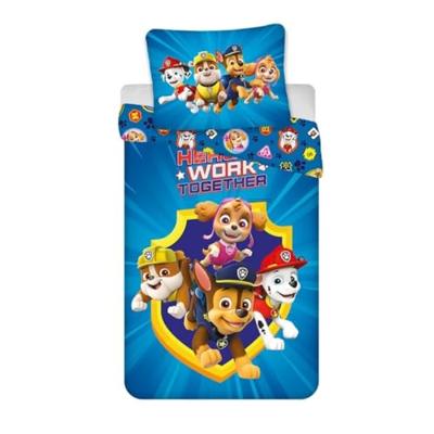 PAW Patrol Dekbedovertrek Hero&apos;s Work Together 140 x 200 cm - 65 x 65 cm