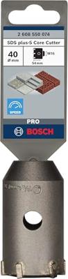 Bosch Accessoires Holle boorkroon SDS-plus-9 voor zeskantadapter 40 x 50 x 72 mm, 6 1st - 2608550074