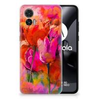 Smartphone hoesje Motorola Edge 30 Neo Tulips - thumbnail
