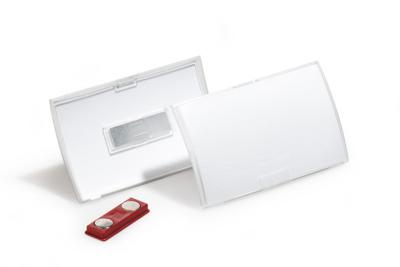 Durable badge met magneet Click Fold ft 40 x 75 mm, doos van 10 stuks - thumbnail