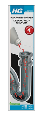 HG Badkamer Haarontstopper HG Badkamer Haarontstopper