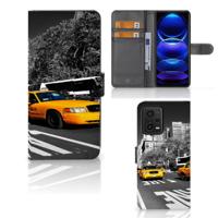 Xiaomi Redmi Note 12 5G | Poco X5 | Flip Cover | New York Taxi - thumbnail