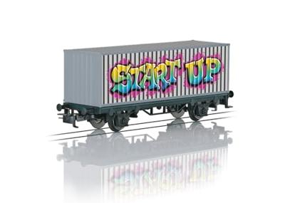 Märklin Start up 44831 H0 containerwagen graffiti Märklin Start up 44831 H0 containerwagen graffiti