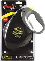 Flexi rollijn giant tape professional neon zwart / geel - thumbnail