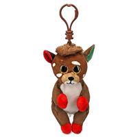 TY Beanie Boos Clip Knuffel Rendier Juno 7 cm - thumbnail