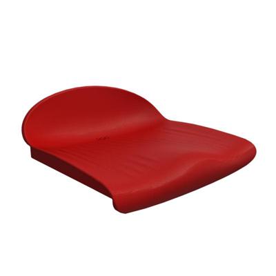 SPARK SR M4 RED PVC SEAT WITHOUT BACKREST