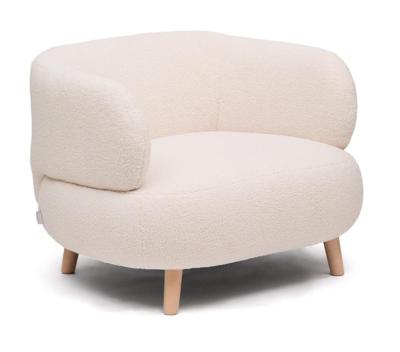 Kave Home Luisa fauteuil bouclé Ecru Kave Home Luisa fauteuil bouclé Ecru