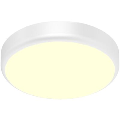 LED Plafondlamp met Bewegings- en Dagsensor - 20W 3000K 2000lm IP54 - Wit