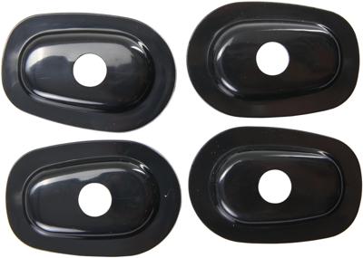 Kellermann richtingaanwijzer montageplaat mounting plate turn signa black,