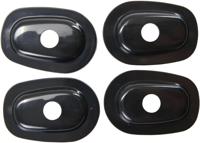 Kellermann richtingaanwijzer montageplaat mounting plate turn signa black, - thumbnail