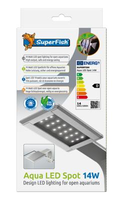 Superfish Aqua Led Spot 14w - Energiebesparende Verlichting voor Aquaria met Plantengroei