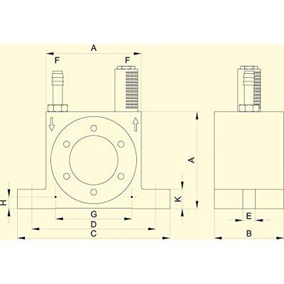 Netter Vibration 02702000 NCT 2 Turbinevibrator Nominale frequentie (bij 6 bar): 34000 omw/min 1/8 1 stuk(s) - thumbnail