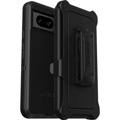 Otterbox Defender Backcover Google Pixel 8 Zwart Stootbestendig, Inductieve lading