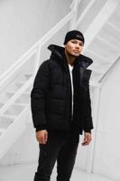 Malelions Porter Parka Winterjas Heren Donkerblauw - Maat S - Kleur: Zwart | Soccerfanshop - thumbnail
