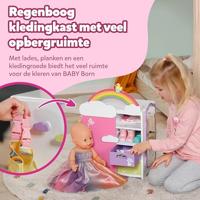 Baby Born Regenboogkledingkast 33x22x39 cm + Licht en Geluid - thumbnail