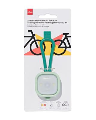 HEMA USB fietslampje voor- en achter