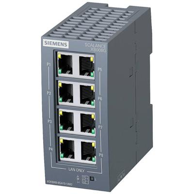 Siemens 6GK5008-0GA10-1AB2 Industrial Ethernet Switch 10 / 100 / 1000 MBit/s Siemens 6GK5008-0GA10-1AB2 Industrial Ethernet Switch 10 / 100 / 1000 MBit/s