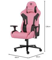 GENESIS NFG-1928 Nitro 720 Gamingstoel in zwart/roze - thumbnail