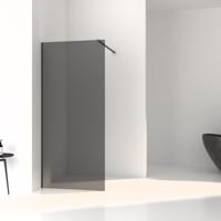 Aqua Splash Inloopdouche Slim Rookglas Anti-Kalk Coating Mat Groen Profiel - Inloopdouche Aqs Slim 70x200 cm Mat Groen Profiel - thumbnail