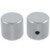 AllParts MK-0115-010 Chrome Barrel Knobs gitaarknop dome (2 stuks) - thumbnail