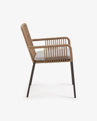 Kave Home Tuinstoel 'Samanta', kleur Beige Kave Home Tuinstoel 'Samanta', kleur Beige