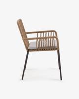 Kave Home Tuinstoel 'Samanta', kleur Beige - thumbnail