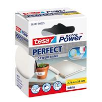 tesa PERFECT 56343-00035-03 Textieltape tesa extra Power Wit (l x b) 2.75 m x 38 mm 1 stuk(s) - thumbnail