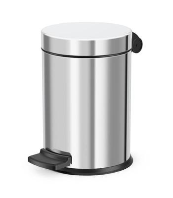 Hailo 0704-042 Solid S Pedaalemmer met Gegalvaniseerde Binnenemmer 3L RVS Hailo 0704-042 Solid S Pedaalemmer met Gegalvaniseerde Binnenemmer 3L RVS