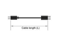 Delock 85658 DisplayPort-kabel DisplayPort Aansluitkabel DisplayPort-stekker 1 m Zwart Vergulde steekcontacten, Verdraaid, Afgeschermd (drievoudig), 4K UHD, 8K - thumbnail