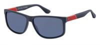 Tommy Hilfiger zonnebril TH1560/S FLL 60KU heren blauw/rood - thumbnail