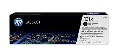 HP Toner 131X Origineel Zwart 2400 bladzijden CF210X HP Toner 131X Origineel Zwart 2400 bladzijden CF210X