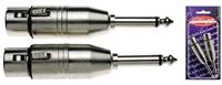 Stagg AC-XFPMH Verloop XLR female - Jack male (2 stuks) - thumbnail